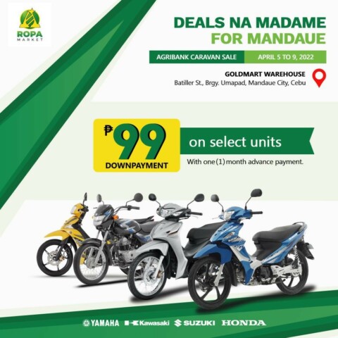 Mandaue, handog namin sa inyo ang sulit motorcycle deals na madame!