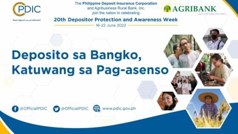 Deposito sa Bangko, Katuwang sa Pag-Asenso